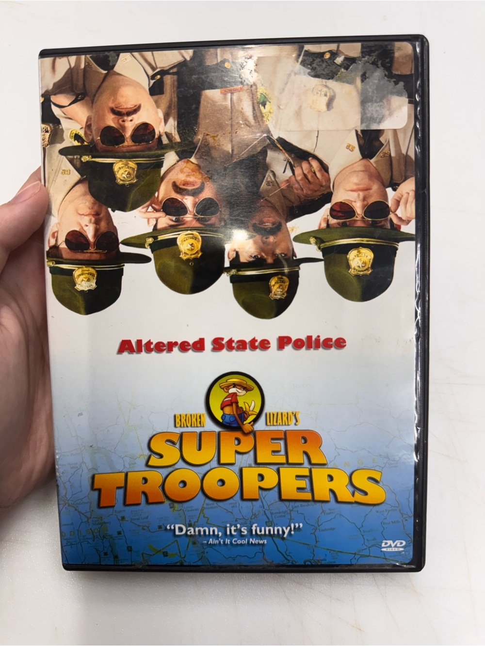 Super Troopers (DVD, 2002) Tested, Working Movie